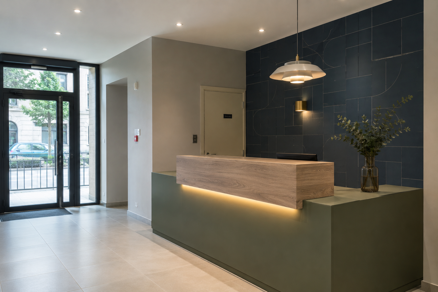 Pose de revêtement de sol intérieur